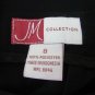 JM Collections Women's Skirt A Line Knee Length Back Zipper Size 8 Black