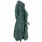 Liz Lange Maternity Flannel Shirt Size XS Green Black