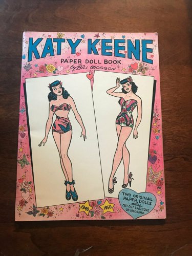 Katy Keene Paper Doll Book by Bill Woggon 1999, Paperback