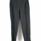 Valerie Stevens Petites Women's Dress Pants Wool Blend Size 8P Gray