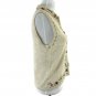 Classic Elements Women's Sweater  Floral Embroidered Sleeveless Size Small