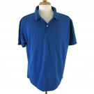 The Men's Store at Sears Mens Polo Shirt Short Sleeve Size XL Blue