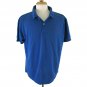 The Men's Store at Sears Mens Polo Shirt Short Sleeve Size XL Blue
