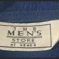 The Men's Store at Sears Mens Polo Shirt Short Sleeve Size XL Blue