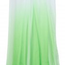 30D Chiffon Sheer Gauze Ombre Gradient Fabric Tissue Dress Material Cloth DIY - Green