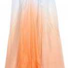30D Chiffon Sheer Gauze Ombre Gradient Fabric Tissue Dress Material Cloth DIY - Orange
