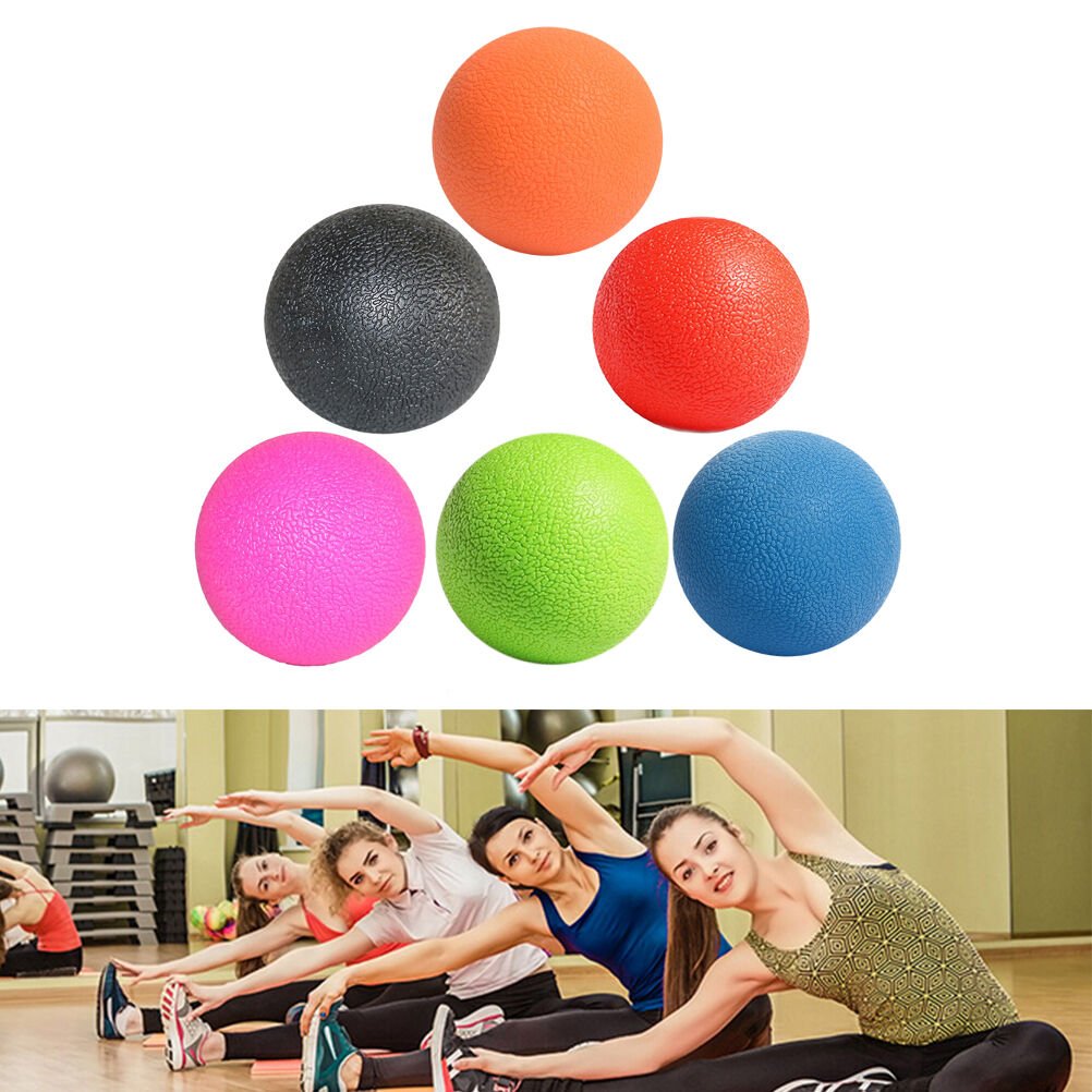 Lacrosse Ball Mobility Myofascial Trigger Point Release Body Massage Ball - Orange