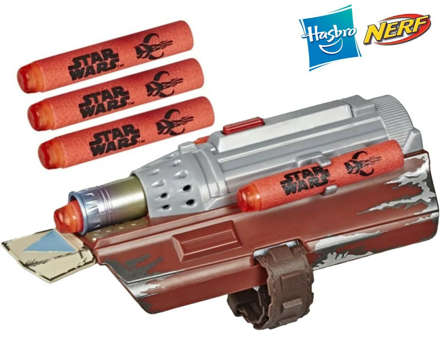 Hot The Mandalorian Rocket Gauntlet Nerf Dart Launcher Gun