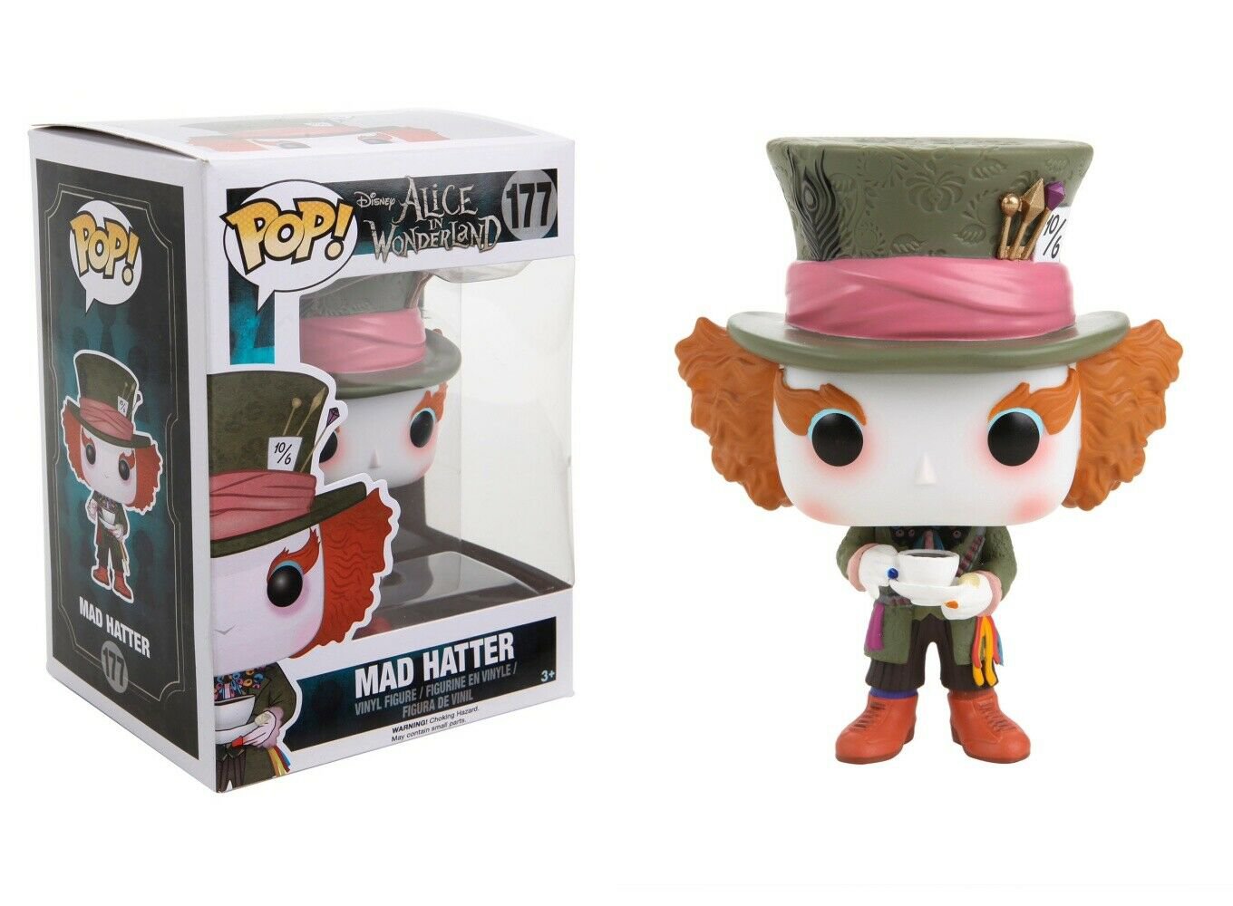 Hot Seller Funko Pop Disney Alice In Wonderland Mad Hatter Vinyl Figure