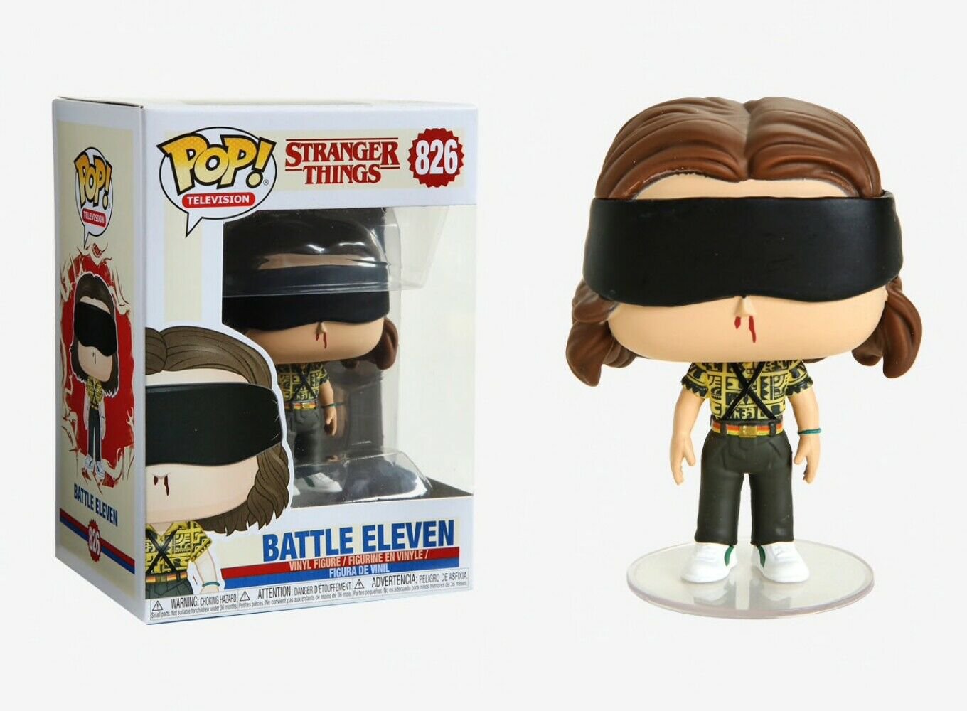 HOT SELLER Funko Pop Television: Stranger Things - Battle Eleven Vinyl Figure