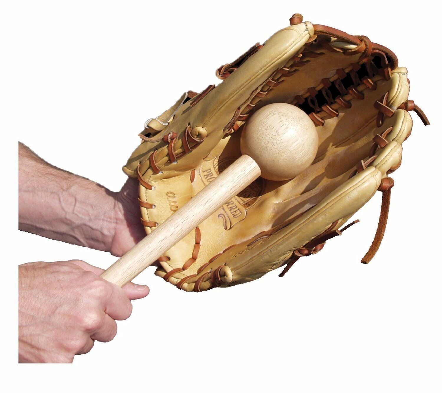 BEST SELLER Unique Sports Hot Glove Wood Break In Bat Mallet Baseball Softball Mitt 113