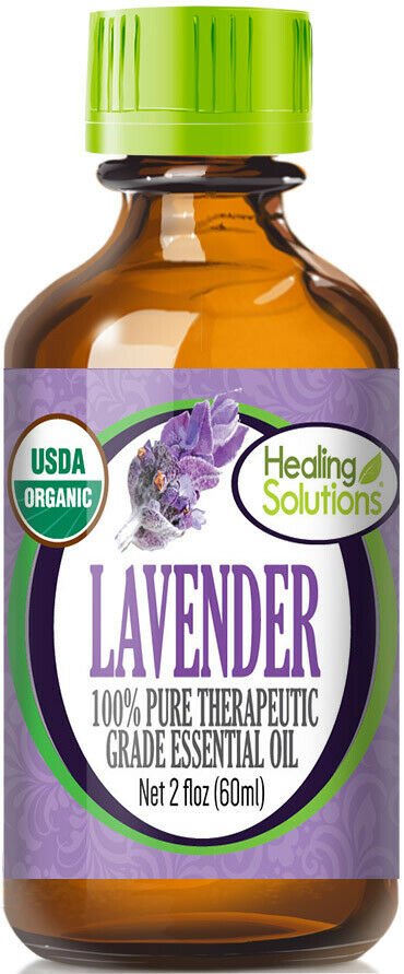 UNA SELLER 60 ml Organic Lavender Essential Oil (100% Pure - USDA Certified Organic)