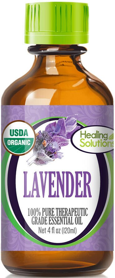 UNA SELLER 120 ml Organic Lavender Essential Oil (100% Pure - USDA Certified Organic)