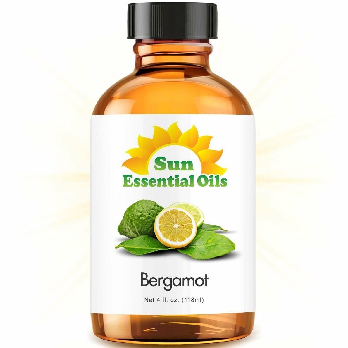 UNA SELLER Best Bergamot Essential Oil 100% Purely Natural Therapeutic Grade 4oz