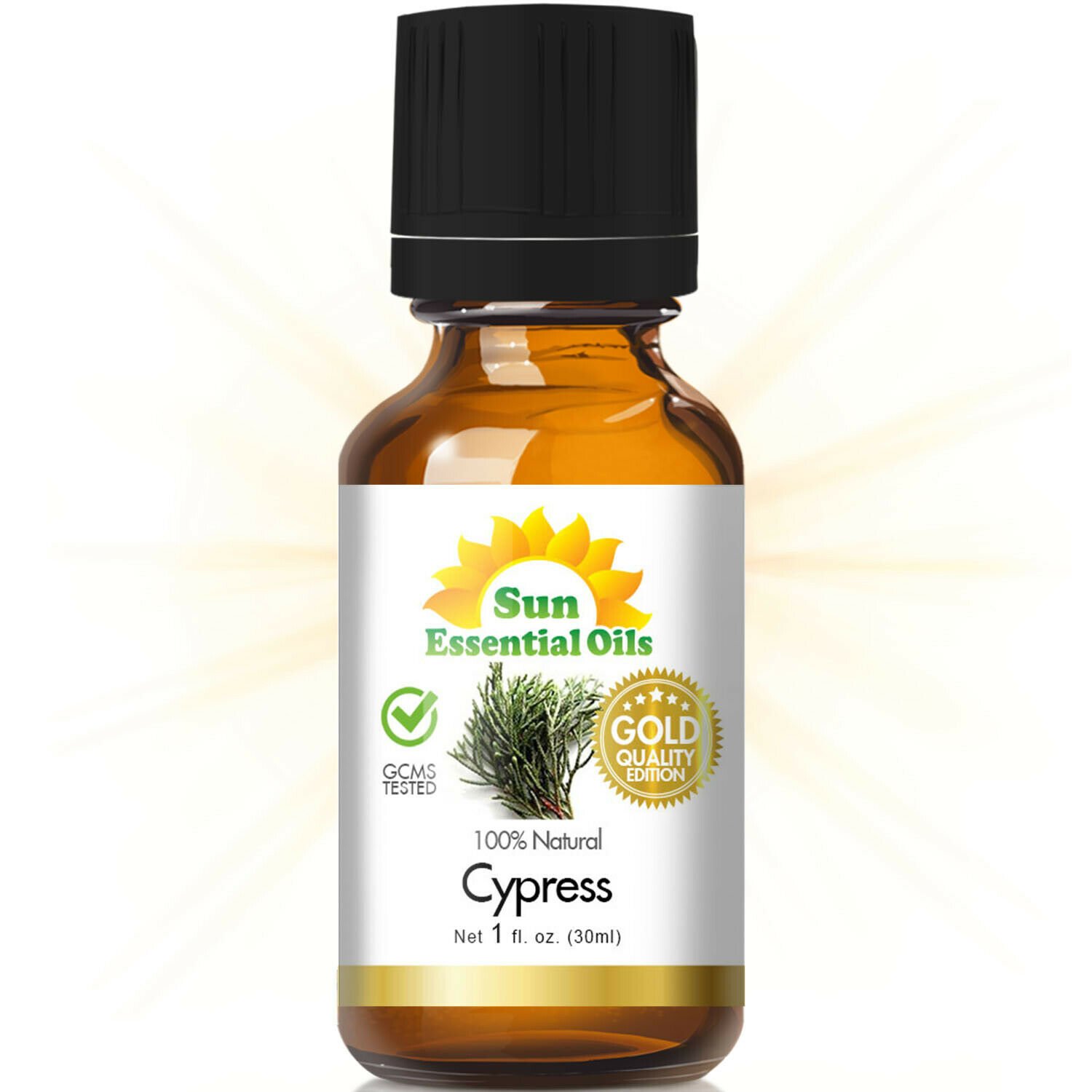 UNA SELLER CYPRESS Essential Oils 30 mL (1 oz) 100 Pure and Natural Therapeutic Grade Oil!