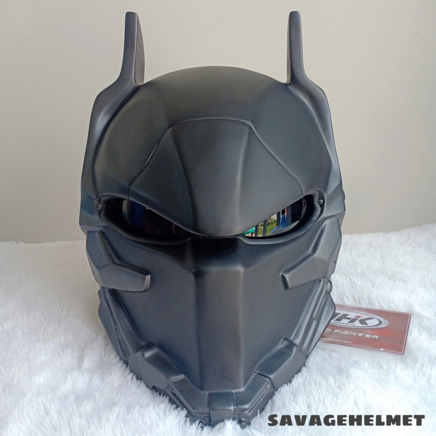 BATMAN ARKHAM KNIGHT CUSTOM HELMET MOTORCYCLE