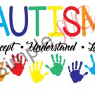 Autism: Accept, Understand, Love Cut File