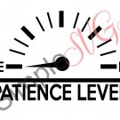 Patience Level: Empty