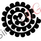Rolled Flower Cut File