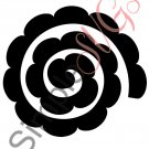 Rolled Flower Cut File
