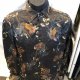 MEN L/S ASIAN PRINT SHIRT