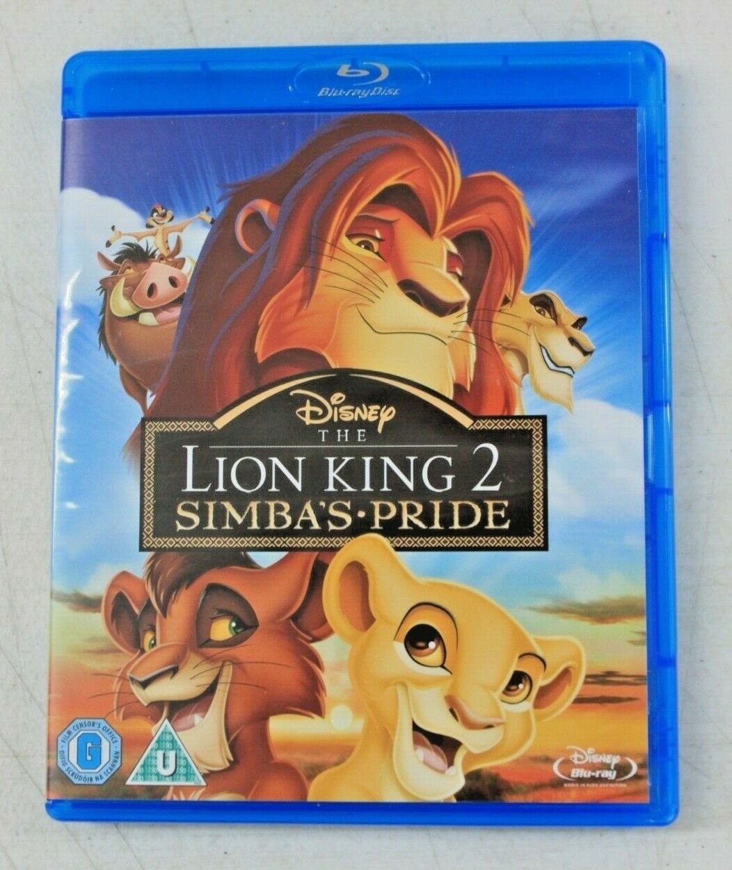 The Lion King 2 - Simba's Pride [Blu-Ray] [Region Free] NEW