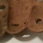 Mayan Aztec Terra Cotta Clay Mask Wall Face Mask