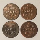 Coin 1 Duit Willem Netherlands East Indies 1837 OR 1838 OR 1839 OR 1840