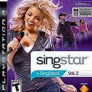 SingStar Vol. 2 (Sony PlayStation 3, 2008) CONDITION LIKE NEW
