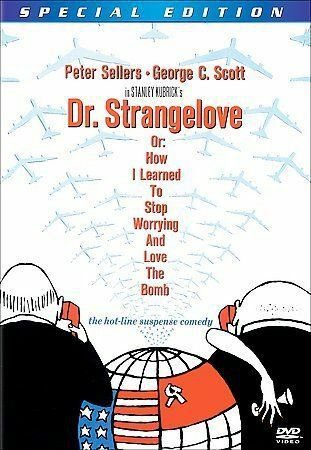 Dr. Strangelove or: How I Learned to Stop Worrying and Love the Bomb (DVD,...