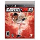 Major League Baseball 2K12 (Sony PlayStation 3, 2012) LIKE NEW