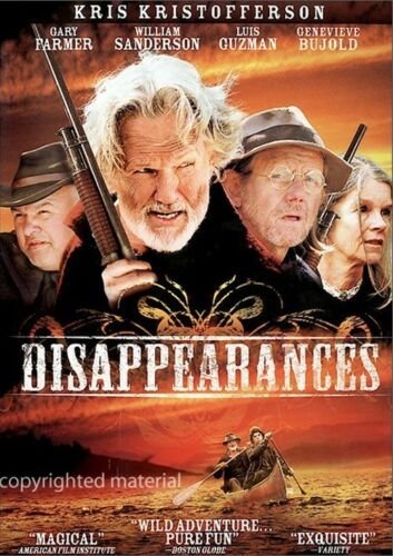 Disappearances (DVD, 2007) Kris Kristofferson BRAND NEW