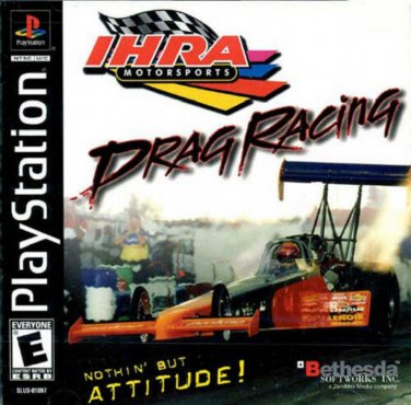 Ihra Drag Racing - PS1 PS2 Complete Playstation Game condition Like New