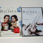 The Riches: DVD Starring Eddie Izzard & Minnie Driver  Season 1 and 2 (DVD) LIKE NEW condition