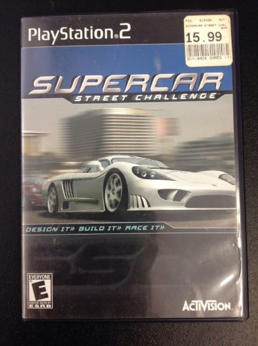 PS2 - Supercar Street Challenge (Sony Playstation 2 ) Like New with Booklet