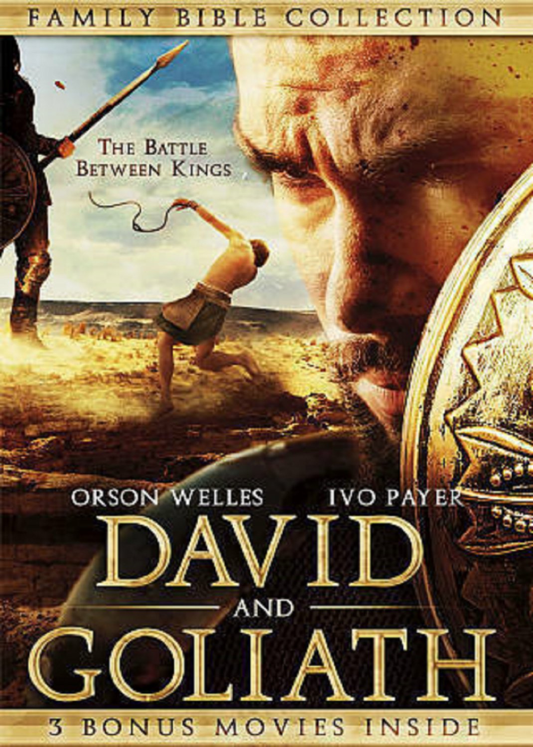 David And Goliath: Includes 3 Bonus Movies (DVD, 2016) BRAND NEW