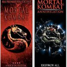 Mortal Kombat, Mortal Kombat annihilation (DVD, 2007) Double Feature w/ Slipcover LIKE NEW