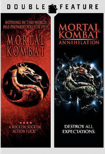 Mortal Kombat, Mortal Kombat annihilation (DVD, 2007) Double Feature w/ Slipcover LIKE NEW