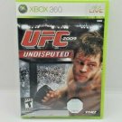 UFC Undisputed XBOX 360 Fighting (Video Game) LIKE NEW with BOOKLET