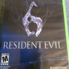 RESIDENT EVIL 6 XBOX 360 2 DISC SET LIKE NEW NO BOOKLET
