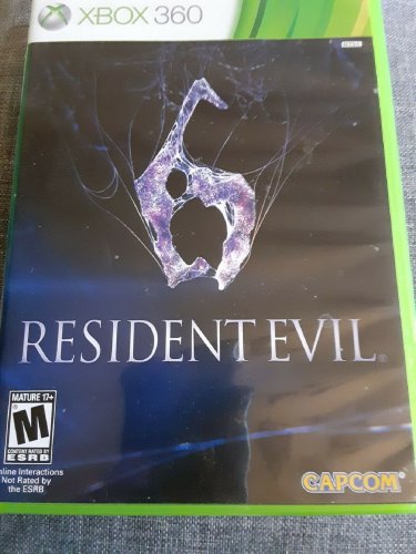 RESIDENT EVIL 6 XBOX 360 2 DISC SET LIKE NEW NO BOOKLET