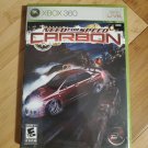 Need for Speed: Carbon Xbox 360, 2006 condition LIKE NEW - NO BOOKLET