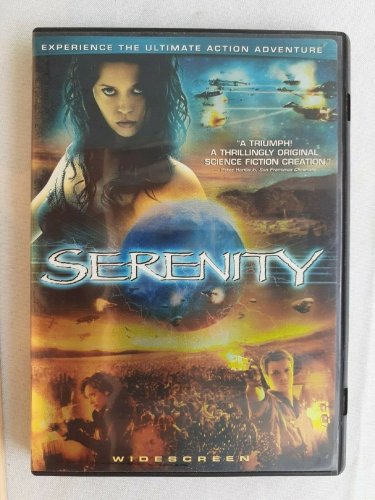 Serenity DVD Nathan Fillion, Condition LIKE NEW with FLYER