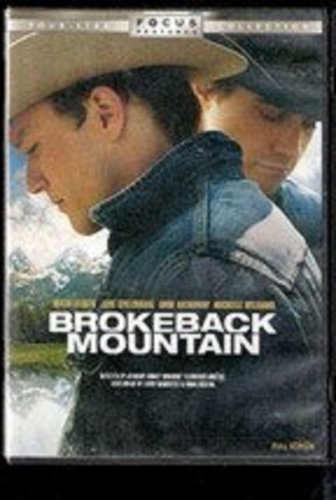 Brokeback Mountain dvd four-star focus feature collection Disc, Case and Cover Art LIKE NEW