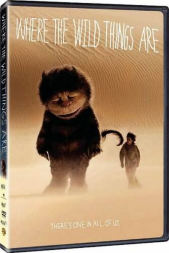 Where the Wild Things Are (DVD, 2010) LIKE NEW with flyer