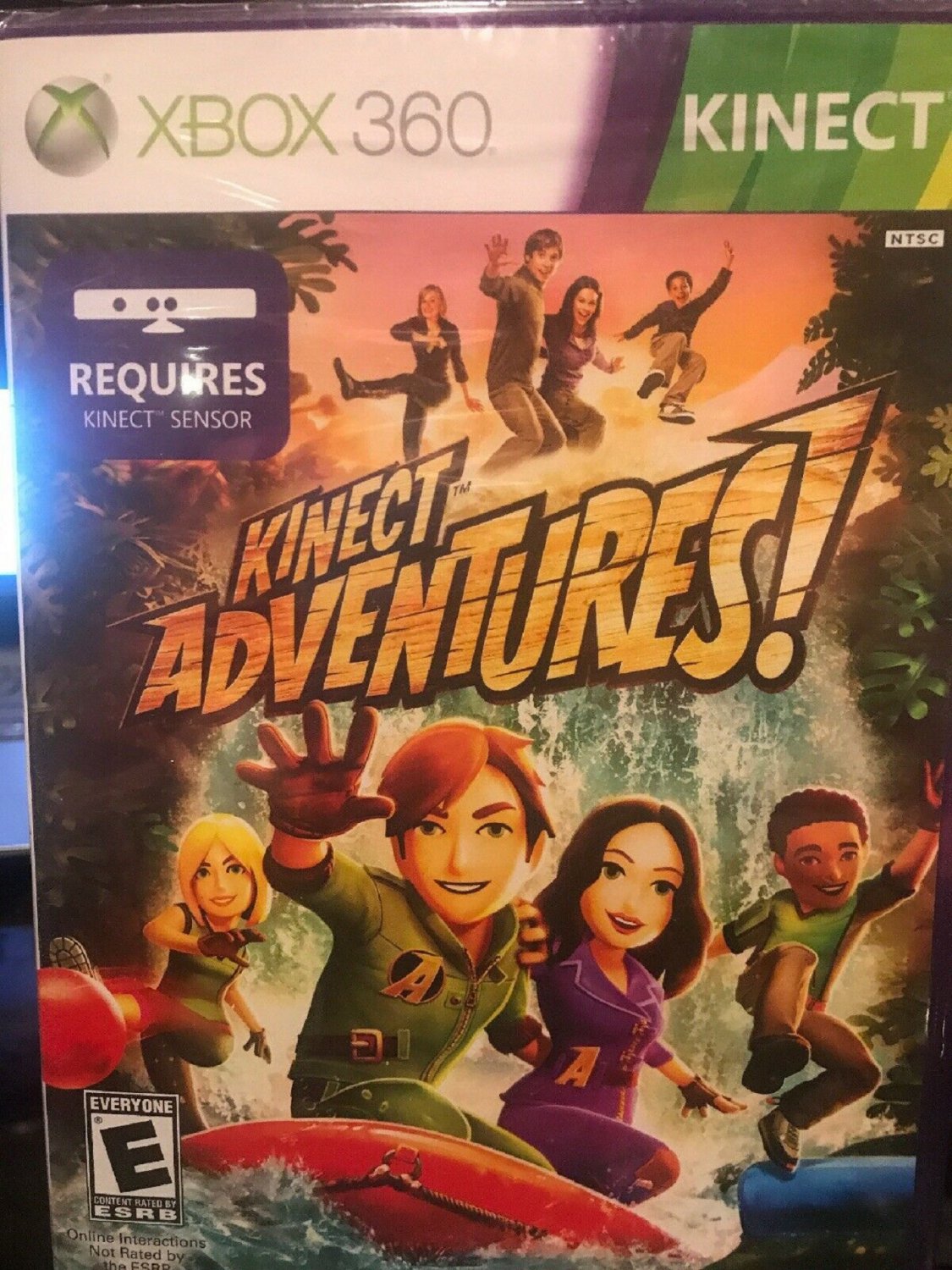 Xbox 360: Kinect Adventures condition LIKE NEW with BOOKLET