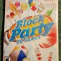 BLOCK PARTY 20 Games Nintendo Wii Video Game LIKE NEW + Manual