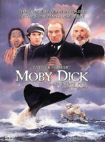 Moby Dick (1998) Henry Thomas, Patrick Stewar DVD LIKE NEW with FLYER