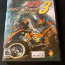 ATV Offroad Fury 3 (Sony PlayStation 2, 2004) LIKE NEW with NO BOOKLET