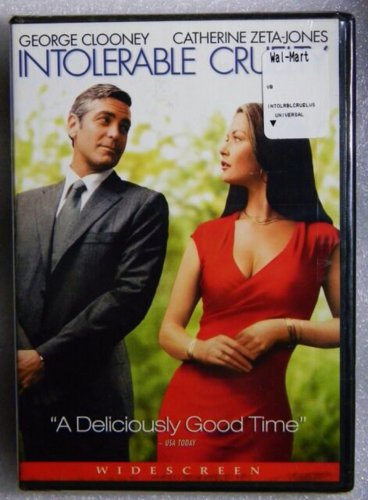 Intolerable Cruelty (DVD Widescreen) Condition LIKE NEW with FLYER